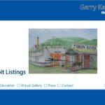 Cover Page of Gerry Keryluik Website from 2008